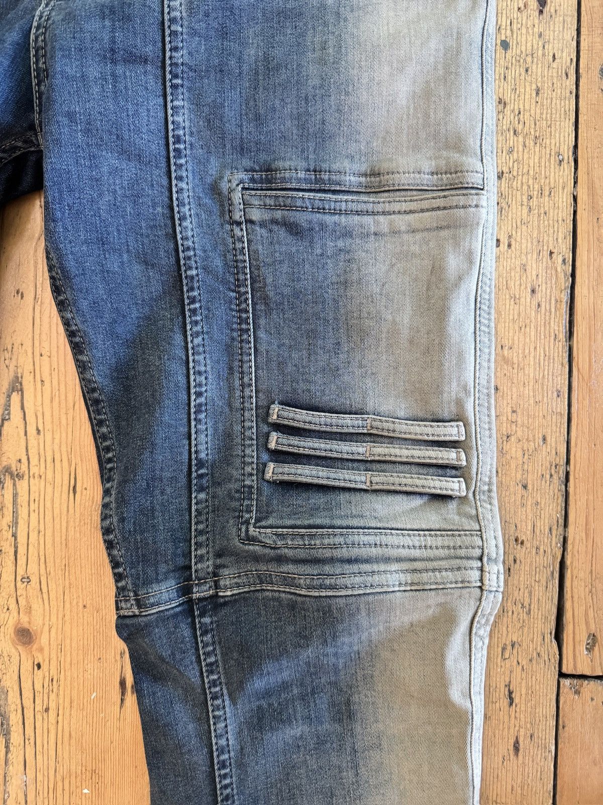 Rick Owens Drkshdw Easy Nagakin Degrade Joggers. Size US 34 / EU 50 - 2 Thumbnail
