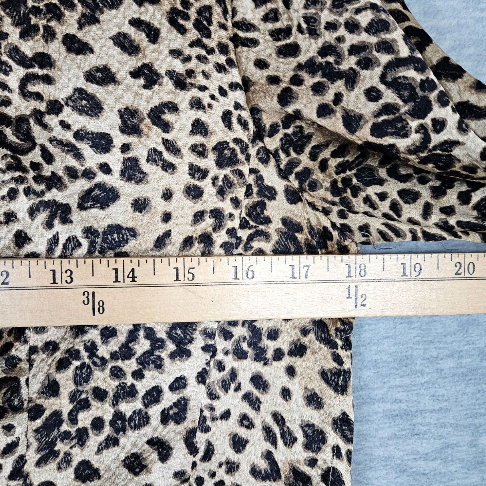 Vintage Rebecca Rebecca Taylor Woman Blouse Animal Print Silk 100% Long Sleeve Size 2 Brown Womens Regular Short Sleeve Size XS / US 0-2 / IT 36-38 - 6 Thumbnail