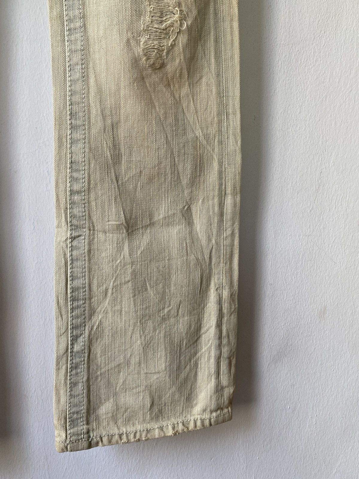 Army Of Me Japanese Brand Army Of No Distressed Denim Size US 30 / EU 46 - 5 Thumbnail