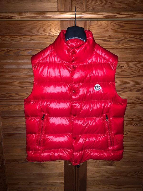 image of Moncler Vest in Red, Men's (Size Medium)