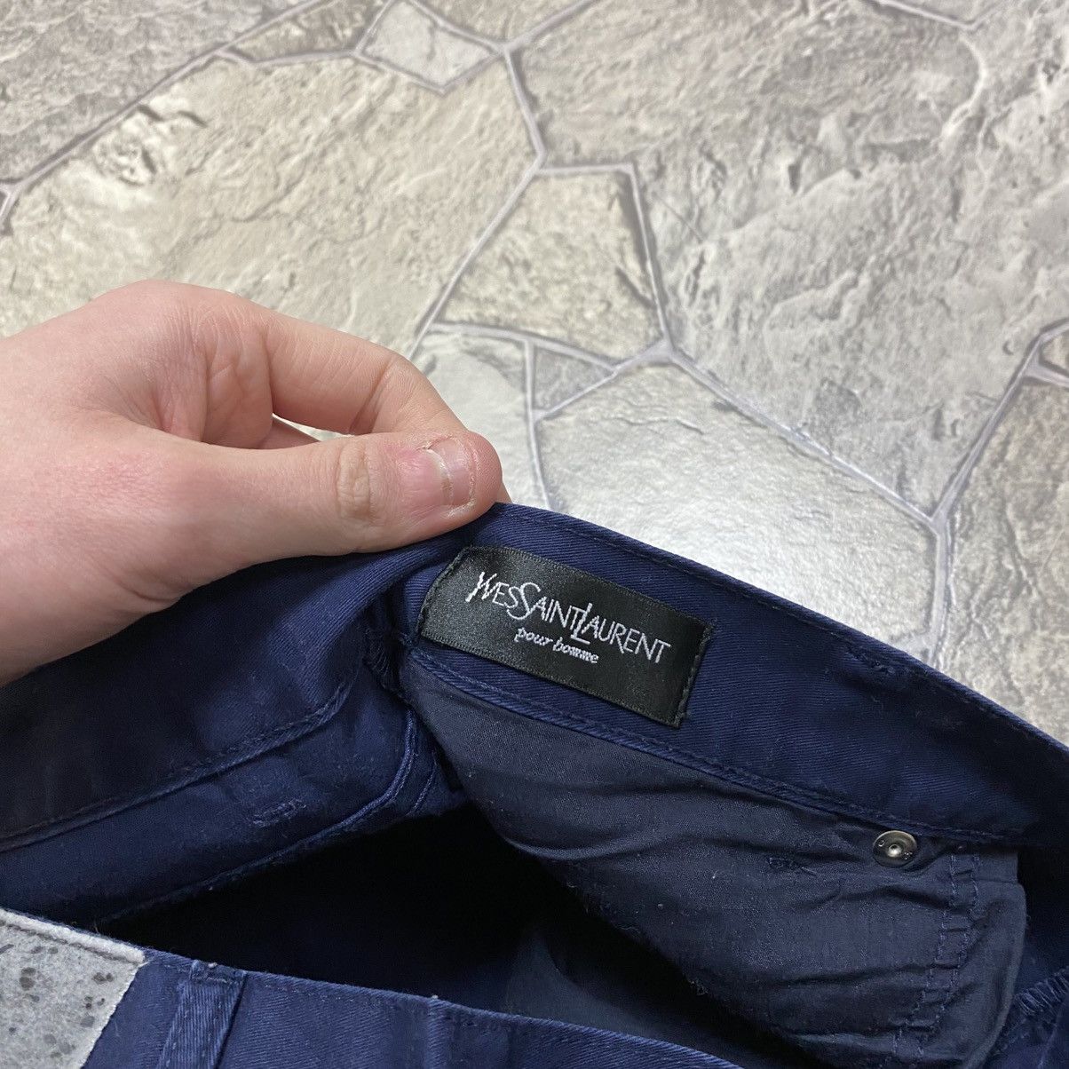Yves Saint Laurent Vintage Yves Saint Laurent YSL Pants Chino Big Logo Baggy Size US 36 / EU 52 - 10 Thumbnail