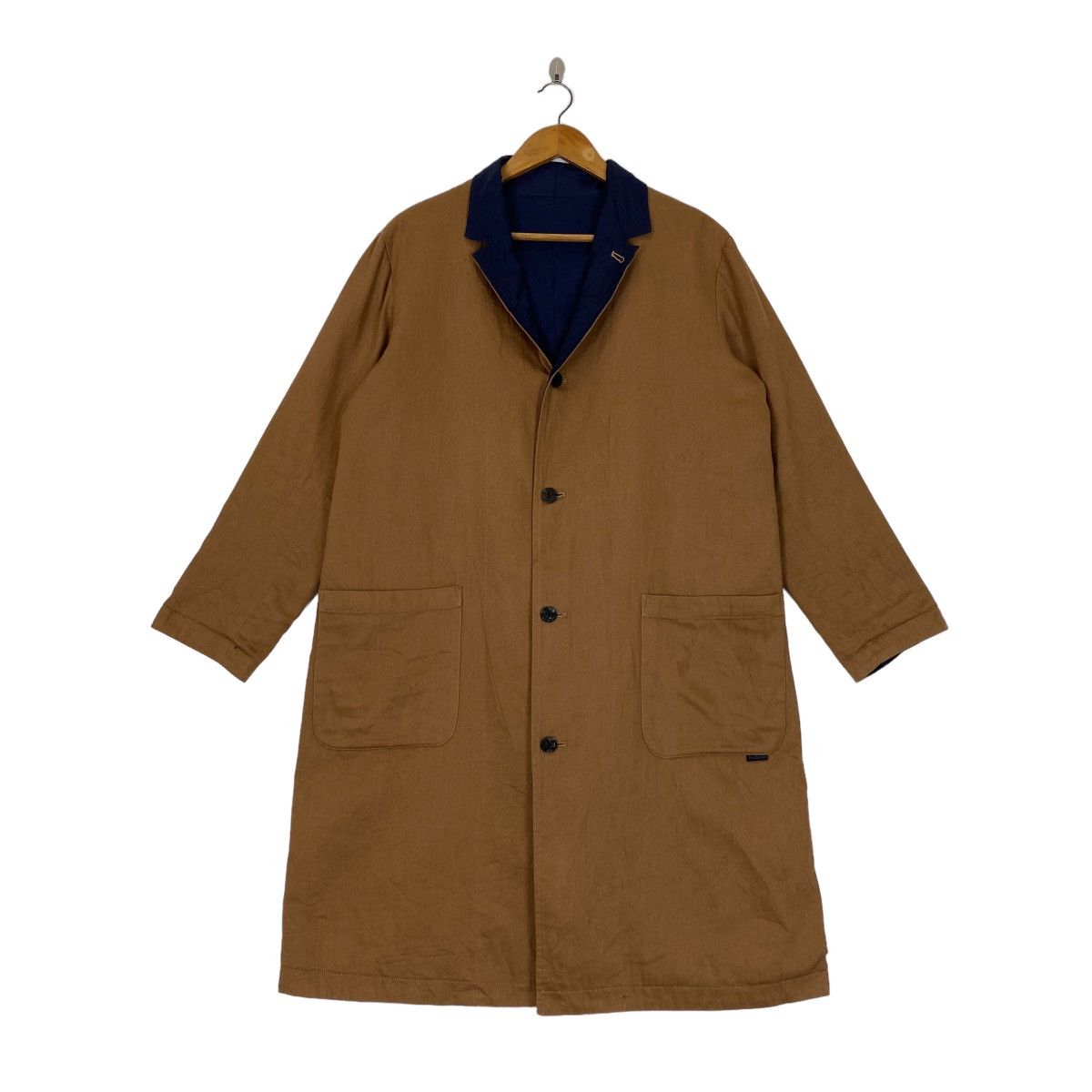 Issey Miyake ✨Issey Miyake Plantation reversible long coat Size US M / EU 48-50 / 2 - 1 Thumbnail