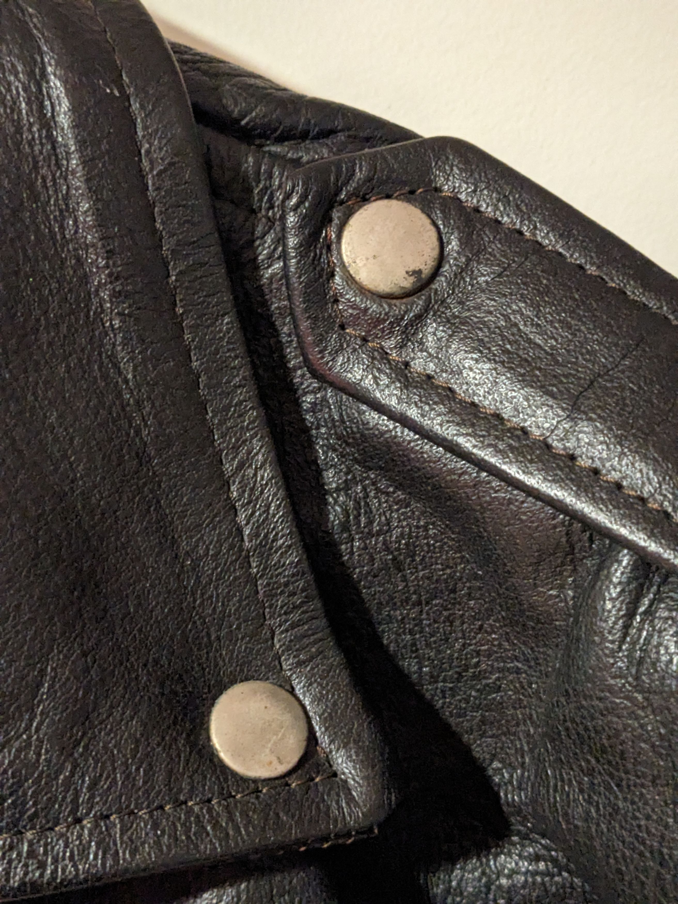 Harley Davidson × Vintage Vintage Harley Davidson Heavy Weight Leather Jacket Size US L / EU 52-54 / 3 - 7 Thumbnail
