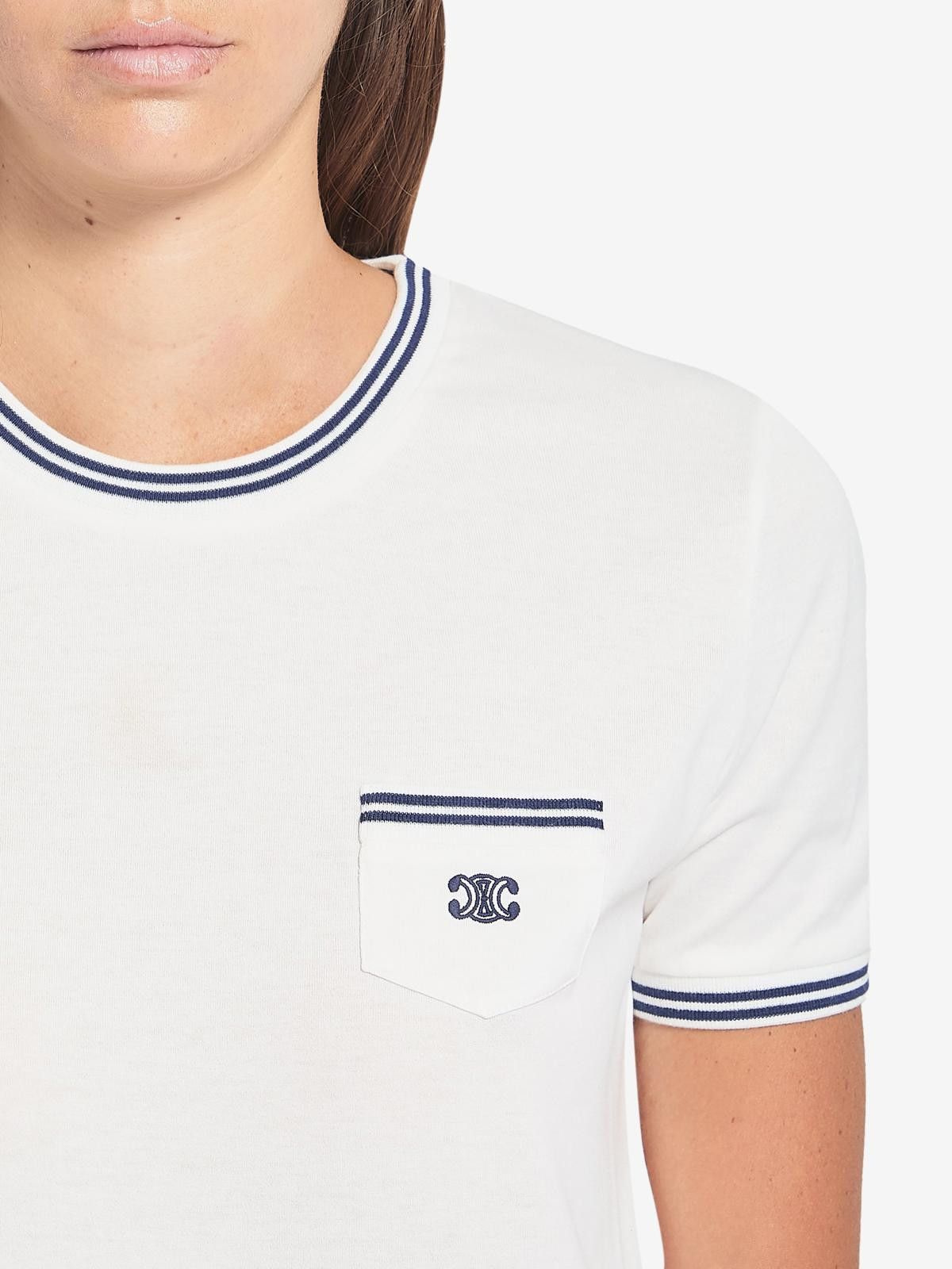 Celine CELINE TRIOMPHE T-SHIRT SIZE S Size ONE SIZE - 3 Thumbnail