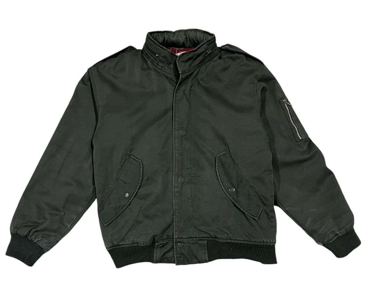 Vintage Vintage bomber jacket army pilot Size US M / EU 48-50 / 2 - 1 Thumbnail