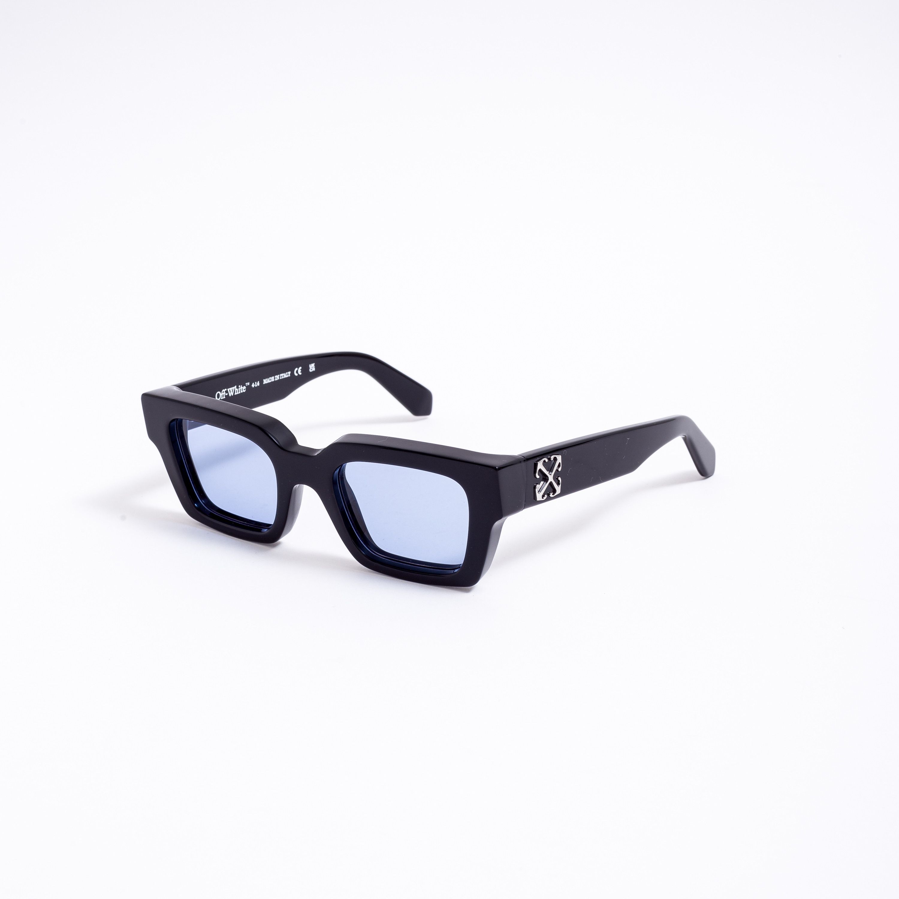 Off-White OFF WHITE Virgil Sunglasses BLACK BLUE Size ONE SIZE - 1 Thumbnail