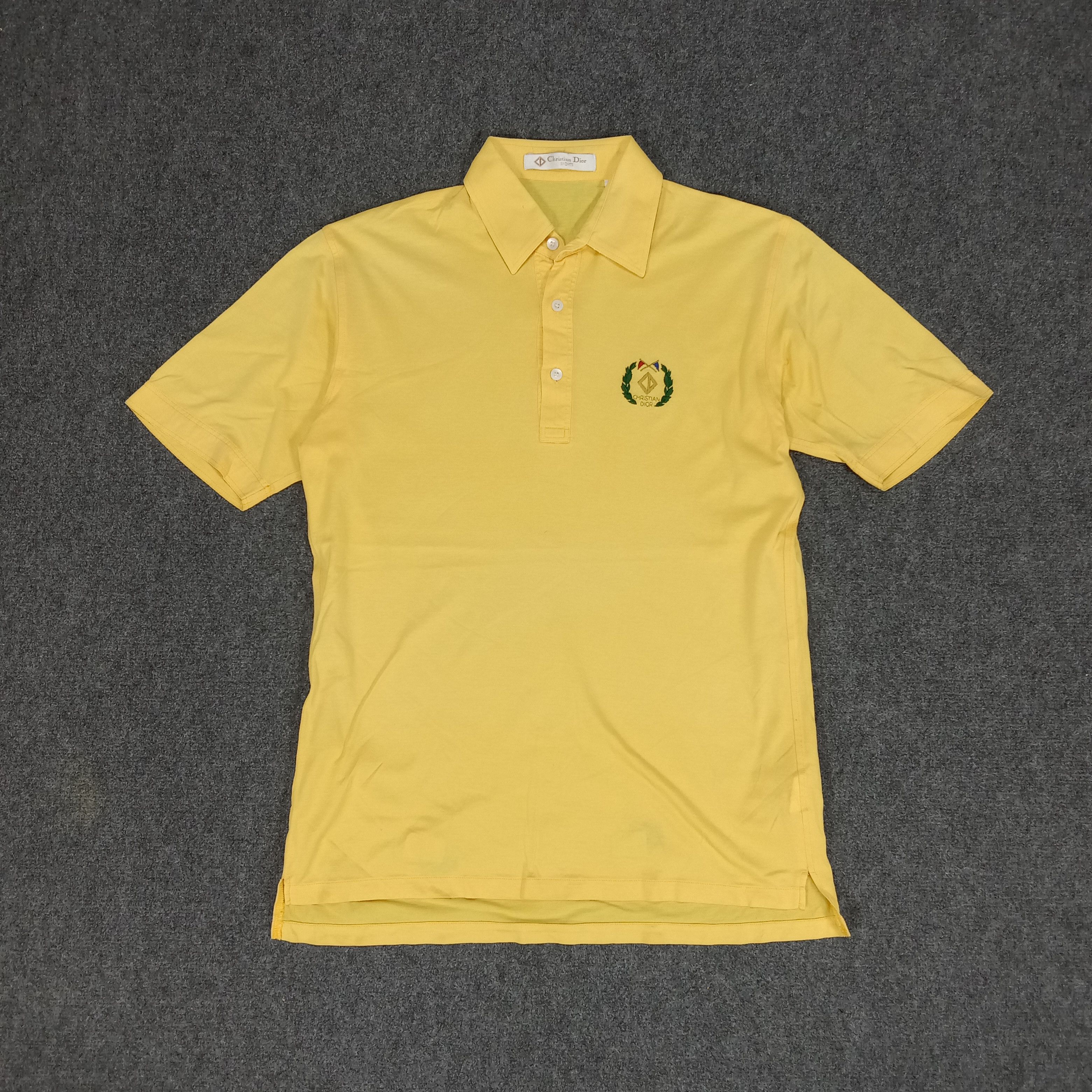 Christian Dior Monsieur × Vintage Christian Dior Italian Brand Small Logo Polos Size US M / EU 48-50 / 2 - 1 Thumbnail