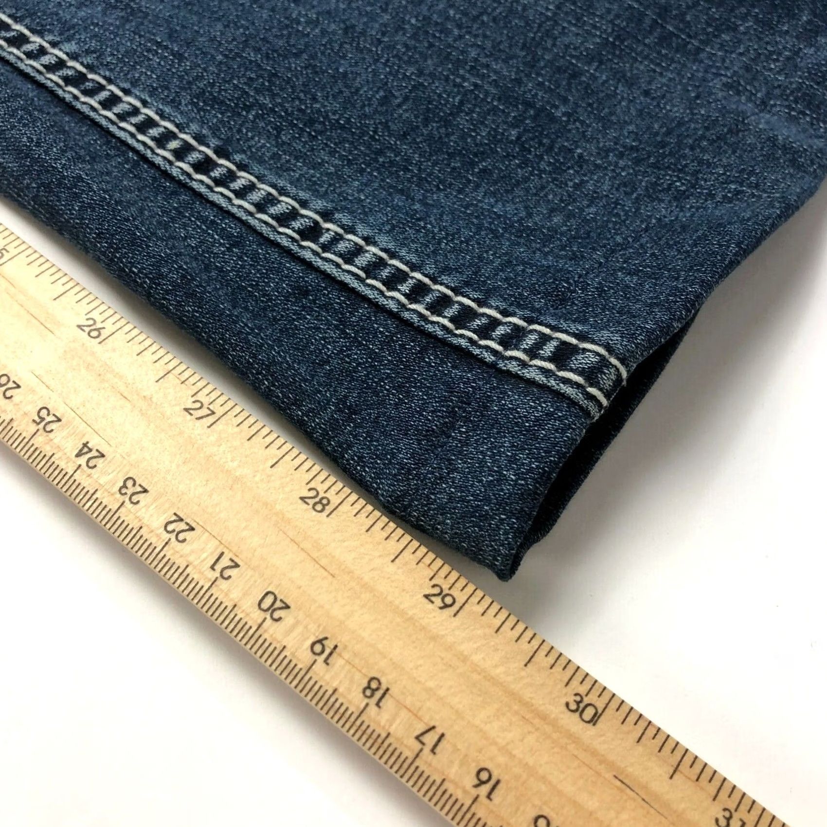 Vintage Silver Suki Mid Boot Jeans Womens 29 Stretch Denim Blue Bootcut Cotton Blend Regular Inseam 29" 29W 29L Activated 90s? Size 29" - 5 Thumbnail