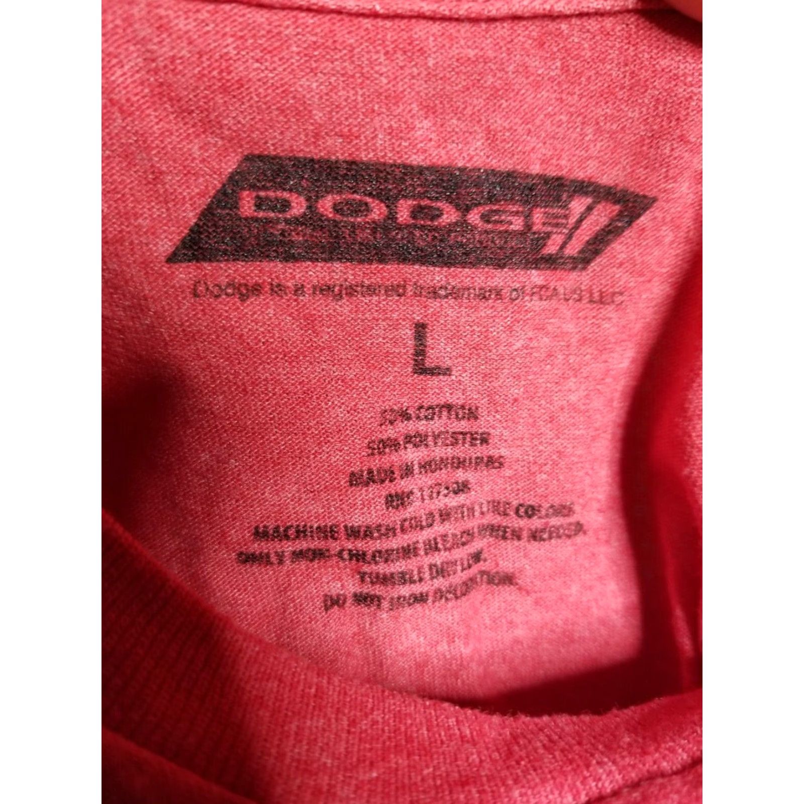 Vintage Dodge Shirt - Adult Large - Red - Licensed Super Bee - Cars Retro - Mens Size US L / EU 52-54 / 3 - 3 Thumbnail