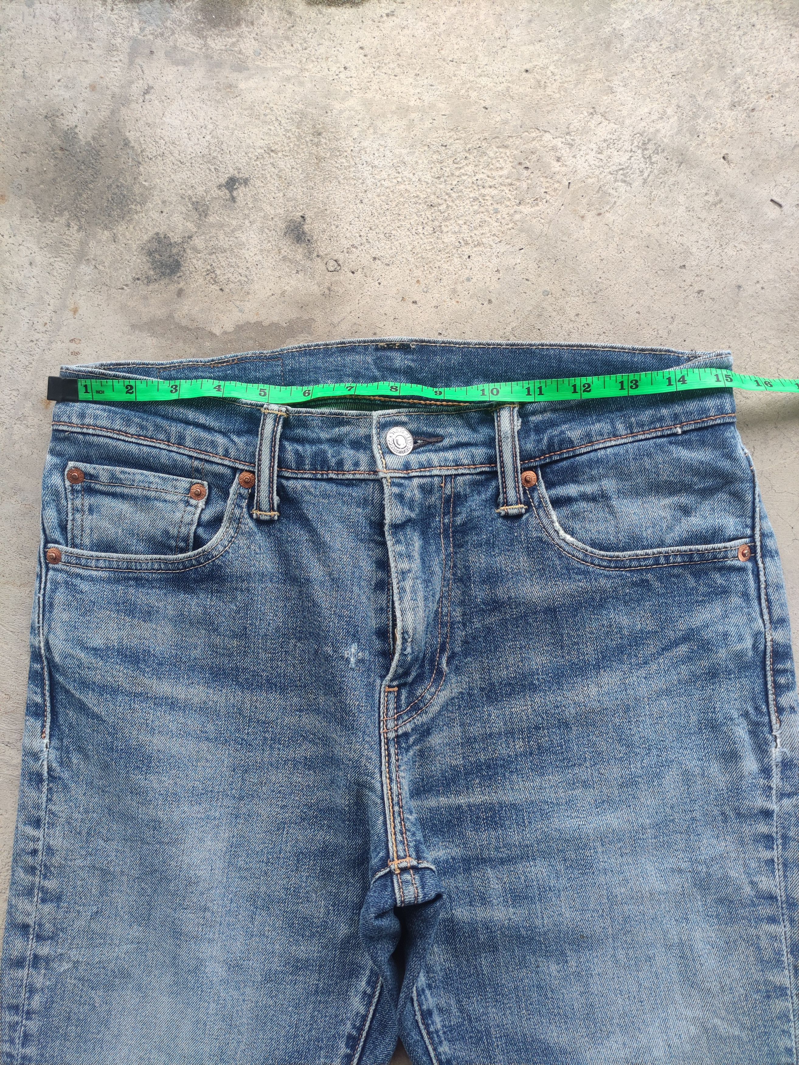 Levi's Vintage Levis 511 Jean Distressed Faded Denim Size US 31 - 6 Thumbnail