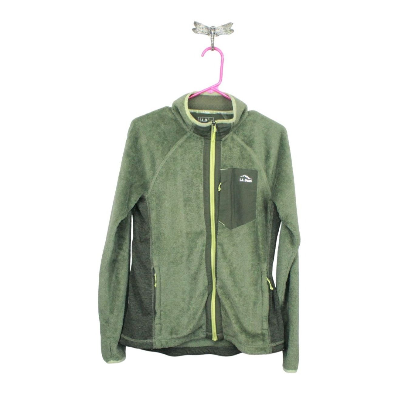 L.L. Bean LL Bean Women's Adventure Hybrid Fleece Jacket Size M / US 6-8 / IT 42-44 - 1 Thumbnail