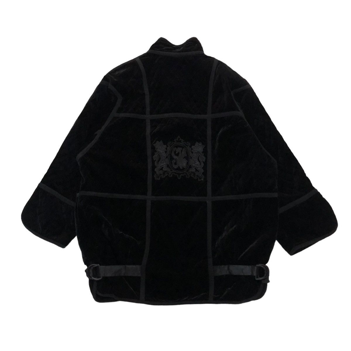 Designer × Japanese Brand × Vintage 🔥VINTAGE VELVET BUTTON JACKET QUILTED KATSUMI ISSEY MIYAKE Size US L / EU 52-54 / 3 - 4 Thumbnail
