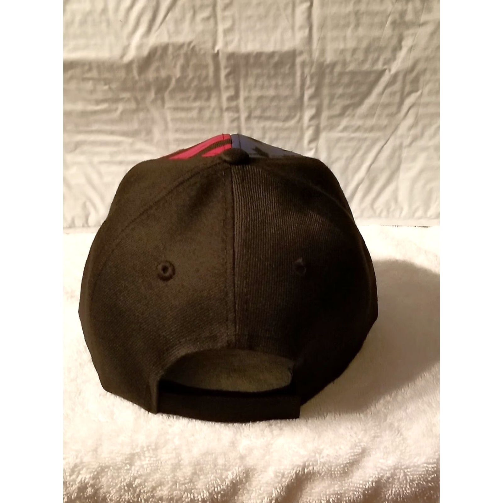 Vintage VINTAGE American Flag Fish Baseball Cap Men Adjustable Black Fishery Outdoor Size ONE SIZE - 2 Thumbnail