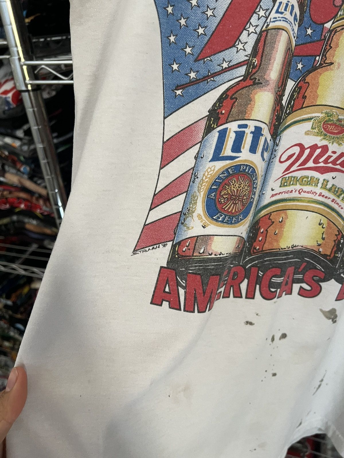 Budweiser 80s Miller America’s Best Beer Promo Tee Size US L / EU 52-54 / 3 - 4 Thumbnail