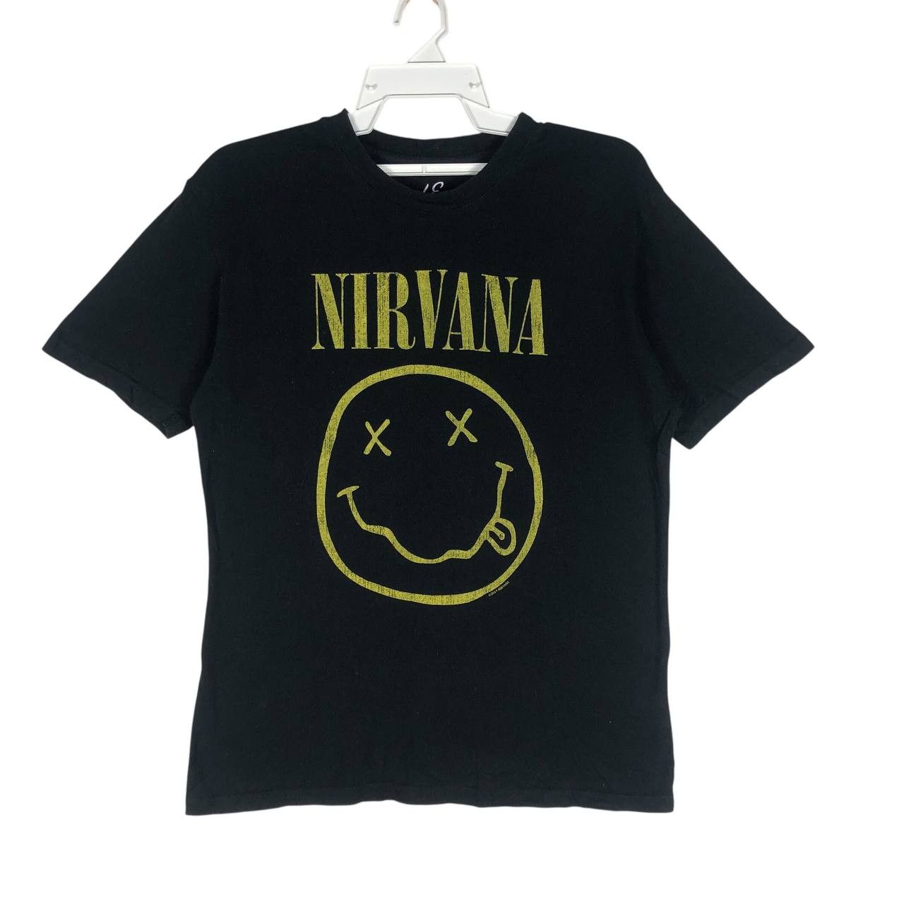 Vintage Y2K Nirvana Smiley Face T-Shirt