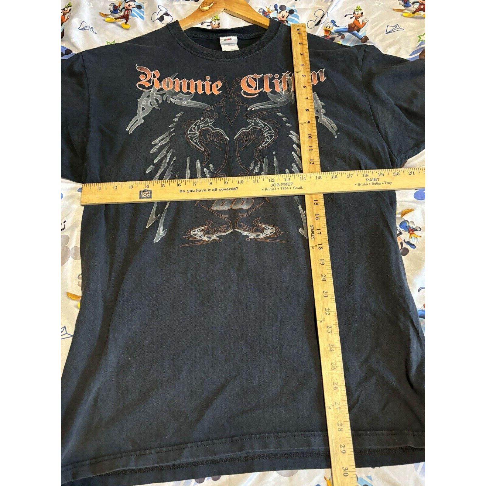 Other Vintage Ronnie Clifton scooby doo y2k nascar black Tagged Xl Size US XL / EU 56 / 4 - 5 Thumbnail