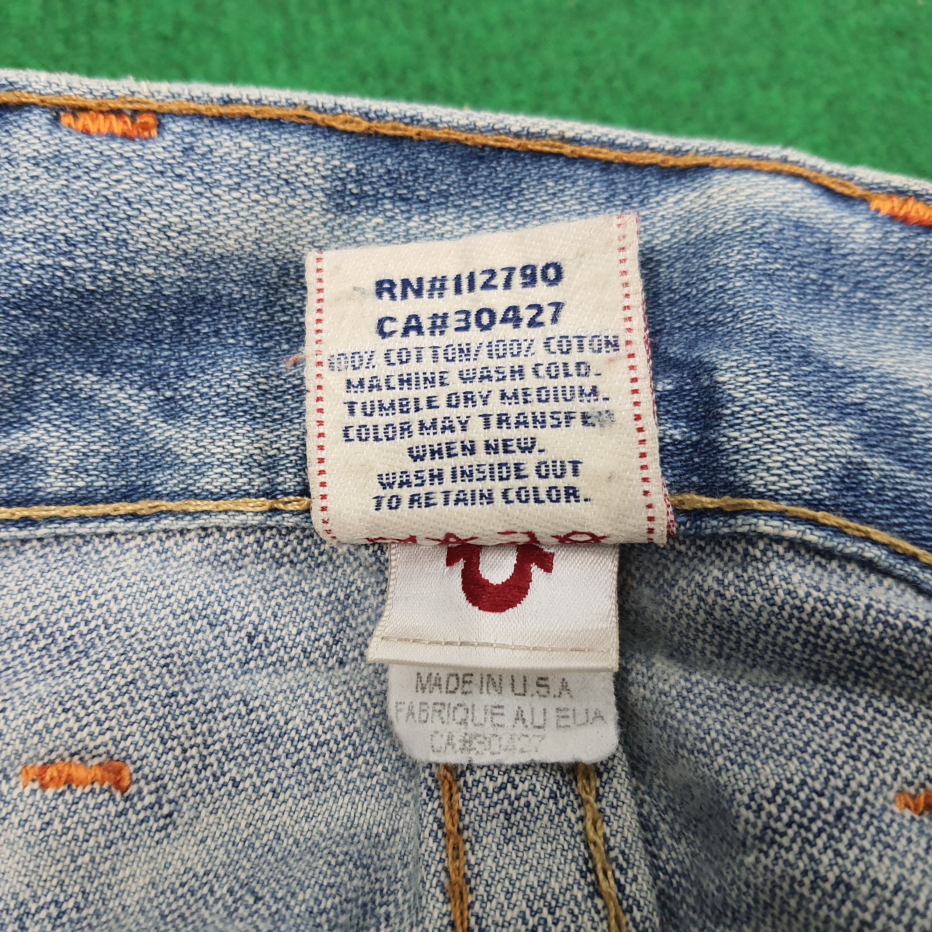 True Religion × Vintage Vintage True Religion America 90s Style Jeans Size US 33 - 9 Thumbnail