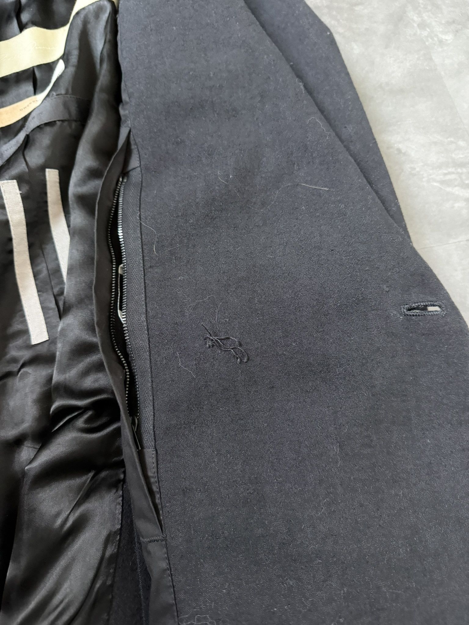 Rick Owens F/W 16 "MASTODON" Wool & Linen Runway JMF Blazer Rick Owens Size US M / EU 48-50 / 2 - 15 Thumbnail