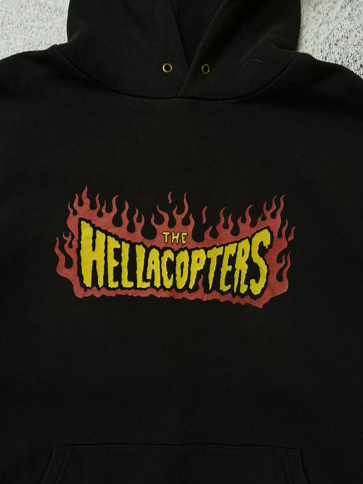 Band Tees Vintage The Hellacopters Band Logo Distressed Hoodie RareY2K Size US XL / EU 56 / 4 - 6 Thumbnail