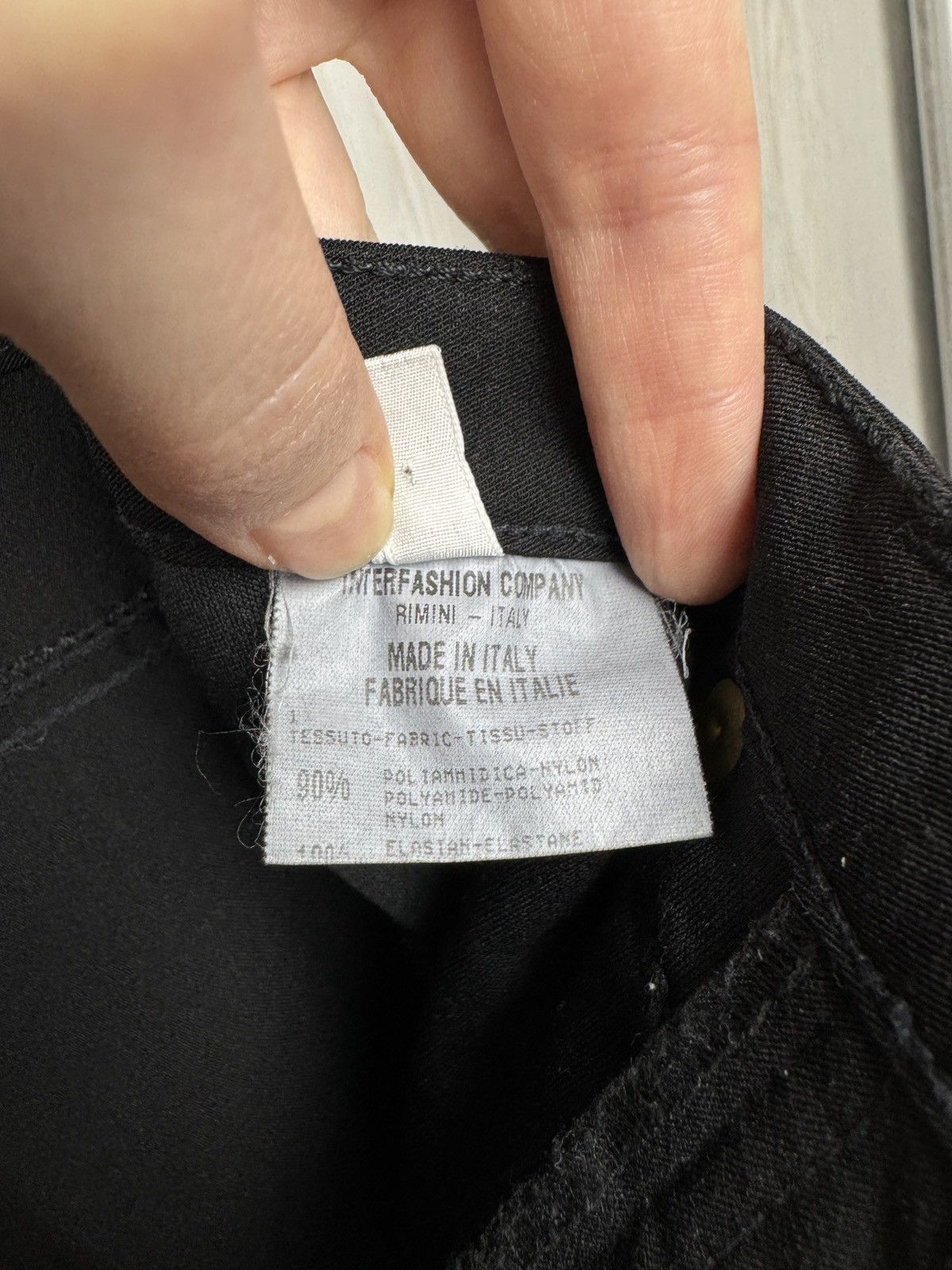 Marithe + Francois Girbaud Marithe Francois Girbaud black nylon stretch pants Size 27" / US 4 / IT 40 - 10 Thumbnail