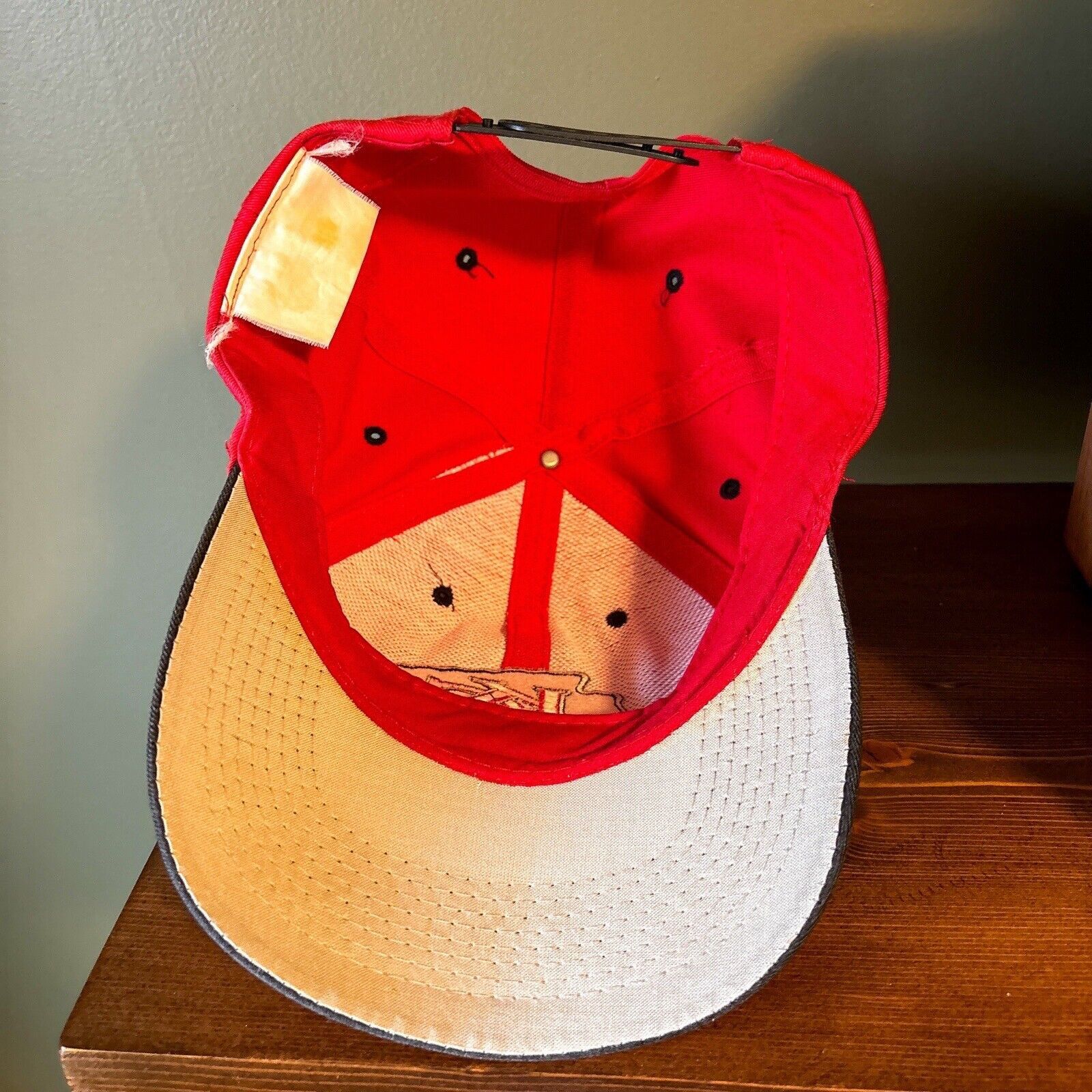 NFL Kansas City Chiefs NFL Football Vintage Red Snapback Hat Size ONE SIZE - 6 Thumbnail