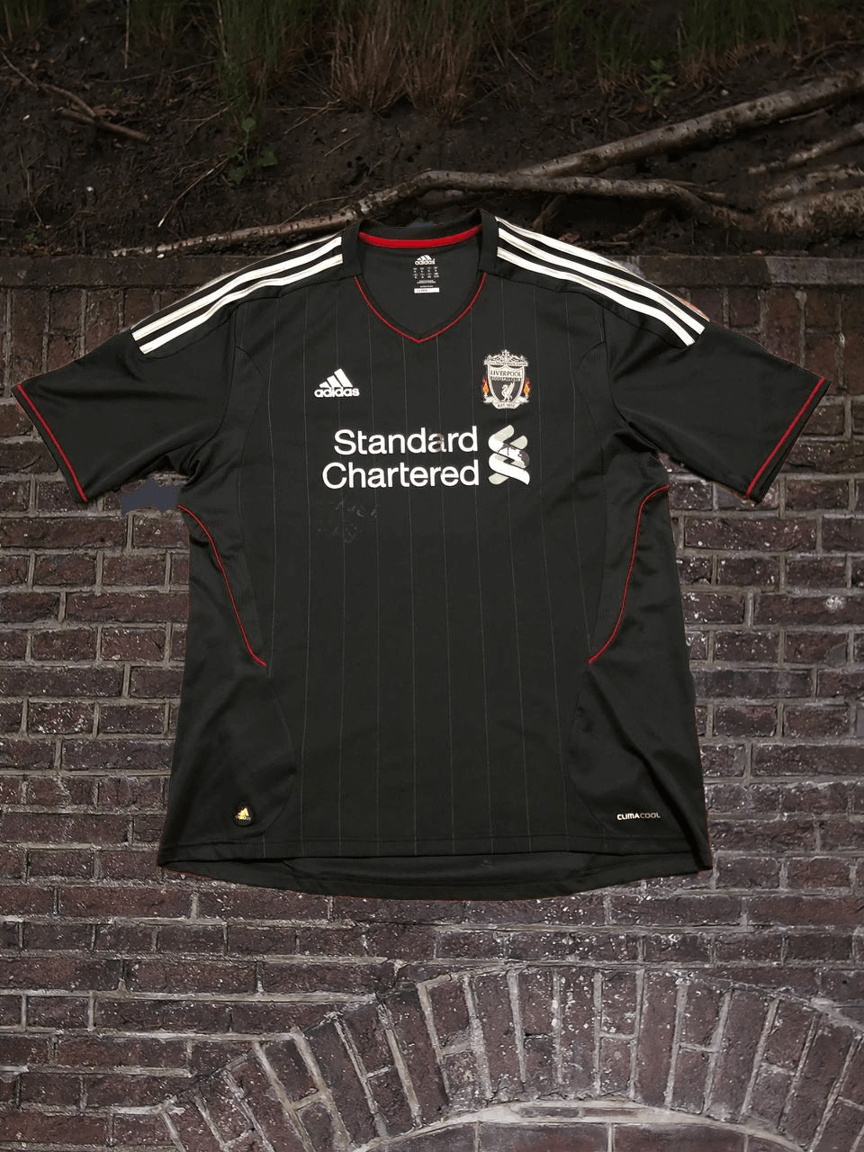 Adidas T-shirt Vintage Adidas Jerseys logo LIVERPOOL climacool Y2K Size US XL / EU 56 / 4 - 1 Thumbnail