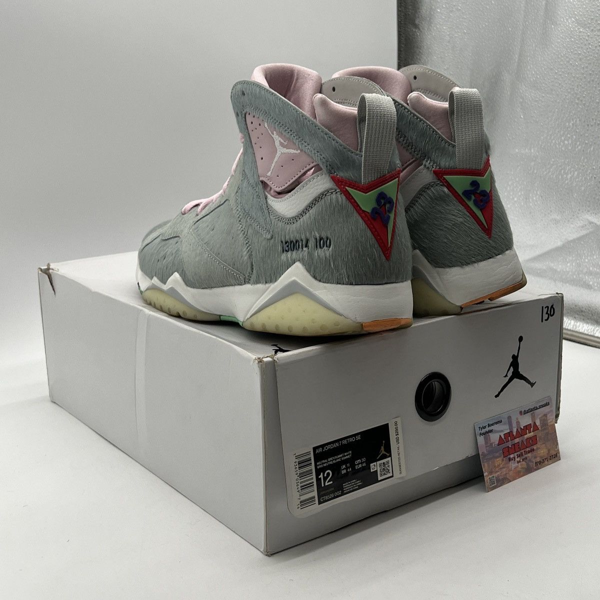Jordan Brand Air Jordan 7 hare 2.0 Size US 12 / EU 45 - 4 Thumbnail