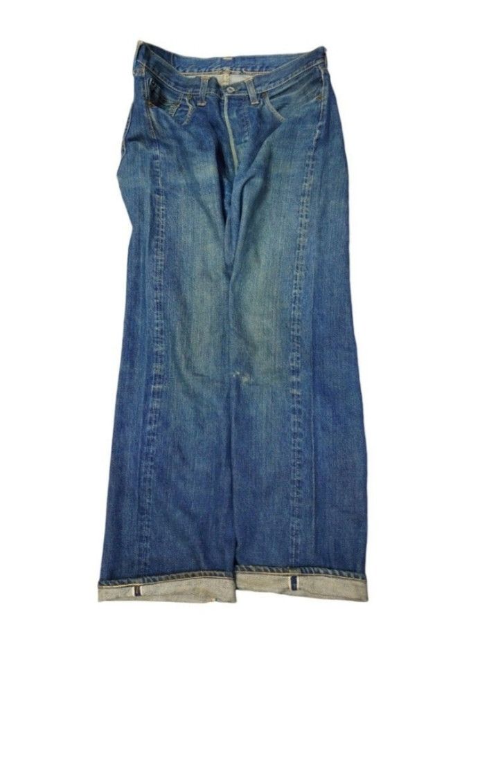 💥True Vtg 60's Levi’s top button 'W' Selvedge Rare🌟