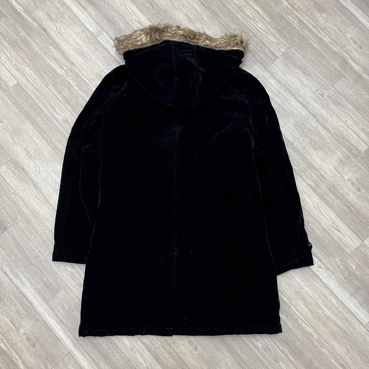 In The Attic In The Attic Velvet Velour Fireman Lgb Faux Fur Jacket Parka Size US L / EU 52-54 / 3 - 21 Thumbnail