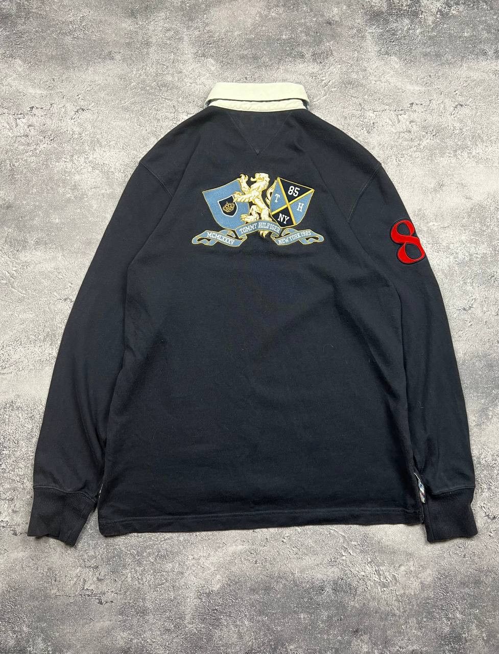 Tommy Hilfiger Vintage Tommy Hilfiger Rugby Long Sleeve 90s Size US M / EU 48-50 / 2 - 4 Thumbnail