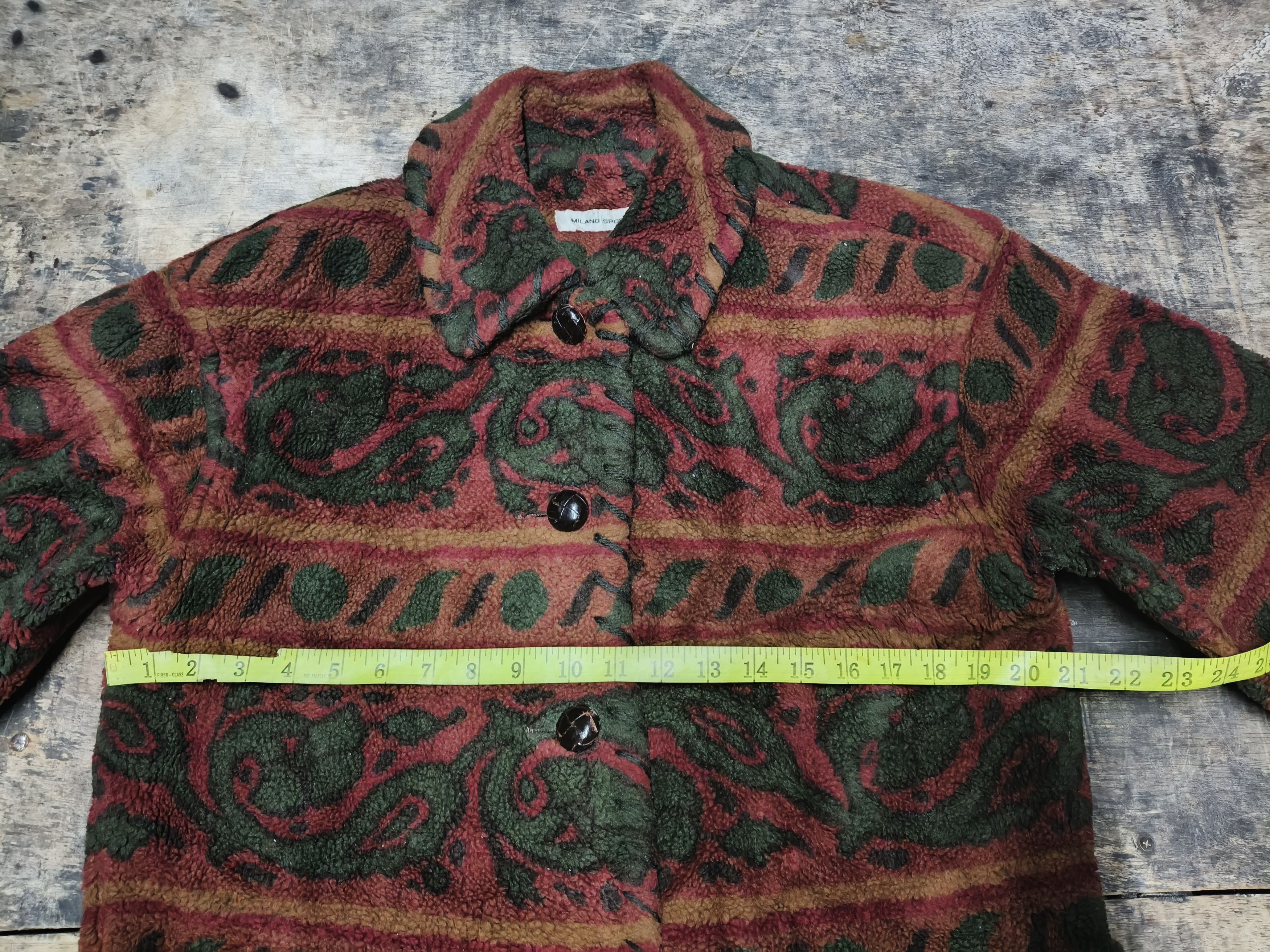 Vintage Vintage MILANO SPORT SHERPA JACKET Size US L / EU 52-54 / 3 - 17 Thumbnail