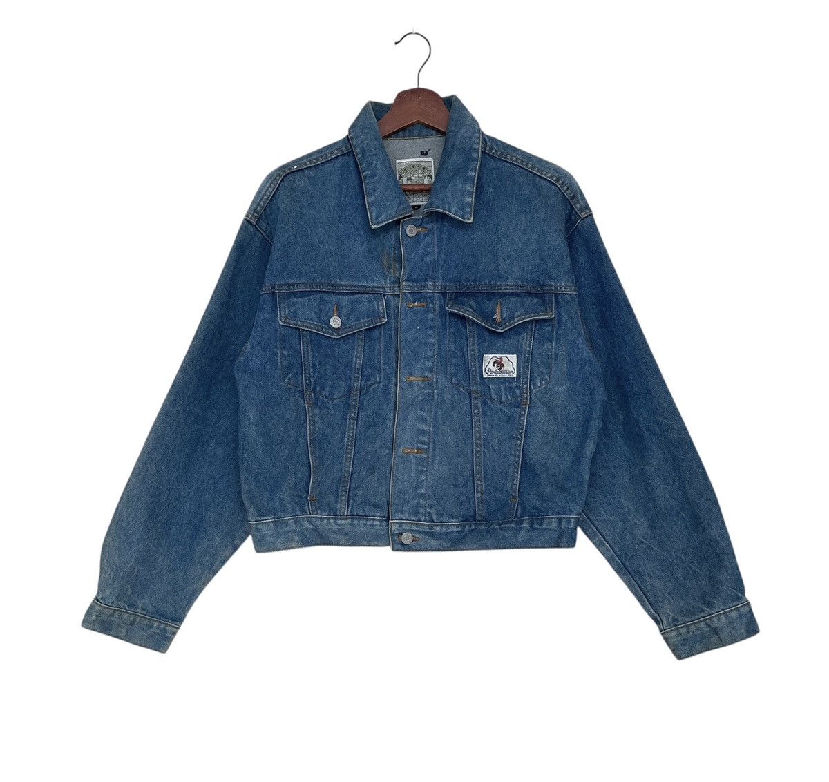 Japanese Brand × Vintage Vintage Japanese Brand Mac Nope Trucker Denim Jacket 1990s Size US M / EU 48-50 / 2 - 1 Thumbnail