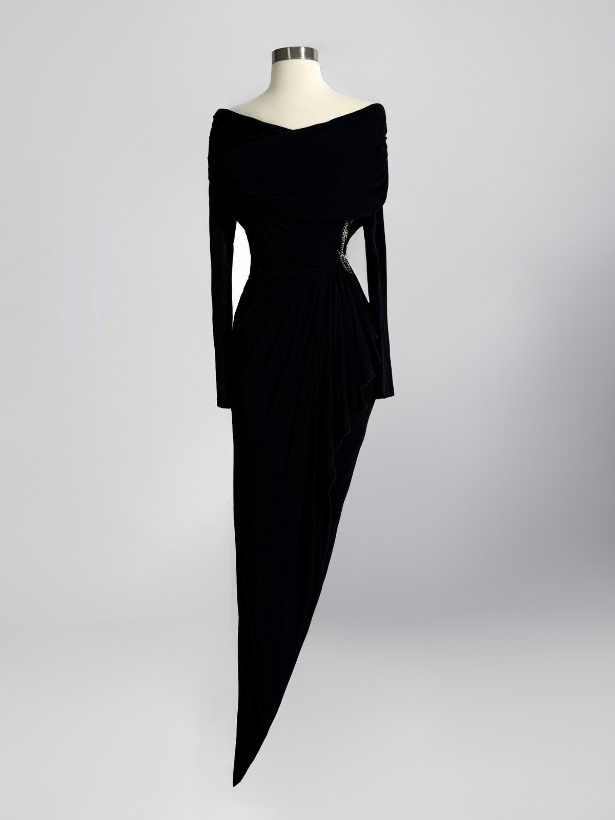 Zuhair Murad Brand New US 6 ZUHAIR MURAD Fitted Off-Shoulder Evening Gown Size M / US 6-8 / IT 42-44 - 1 Thumbnail