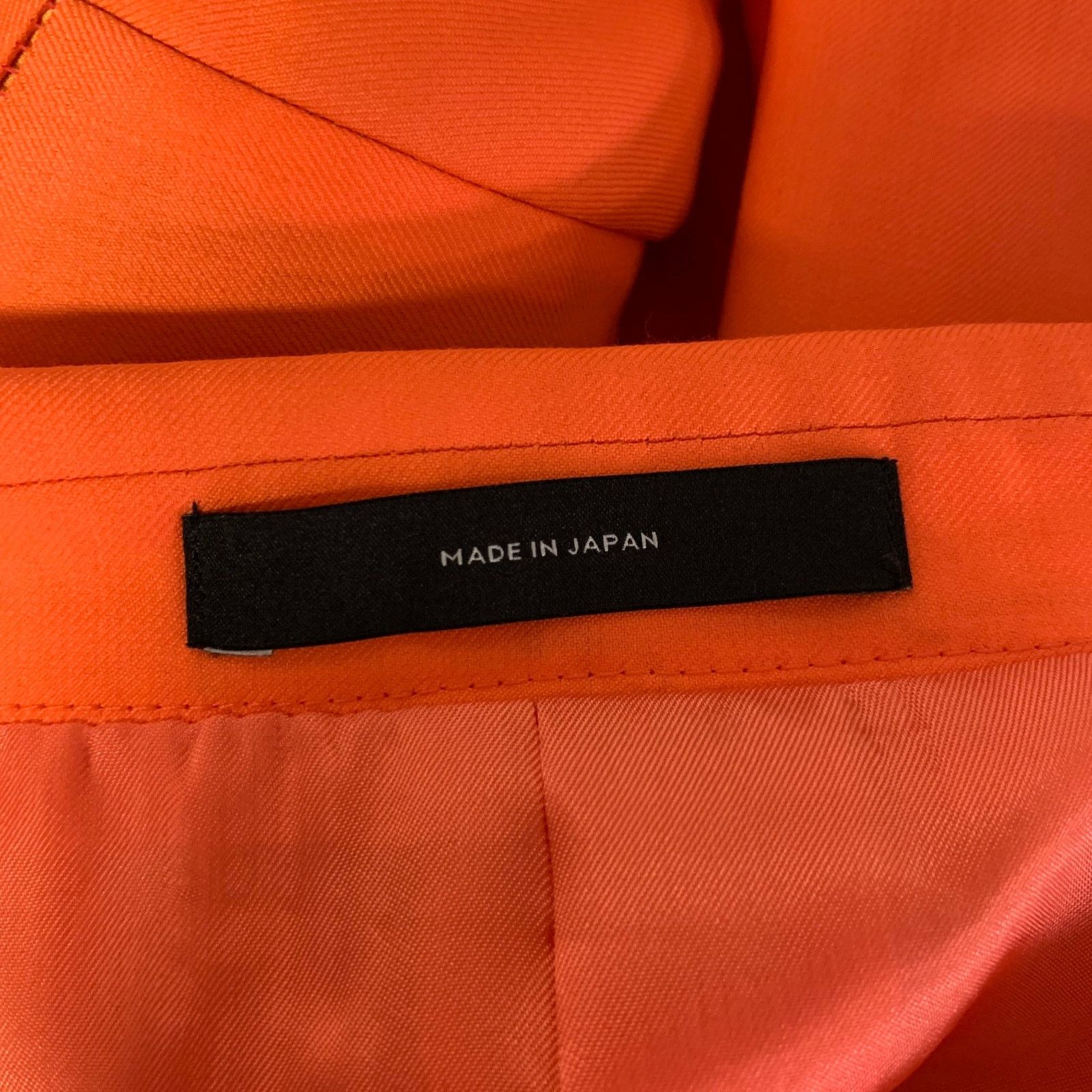 Paul Smith PAUL SMITH 44 Orange Neon Wool Peak Lapel Sport Coat Size 44R - 8 Thumbnail
