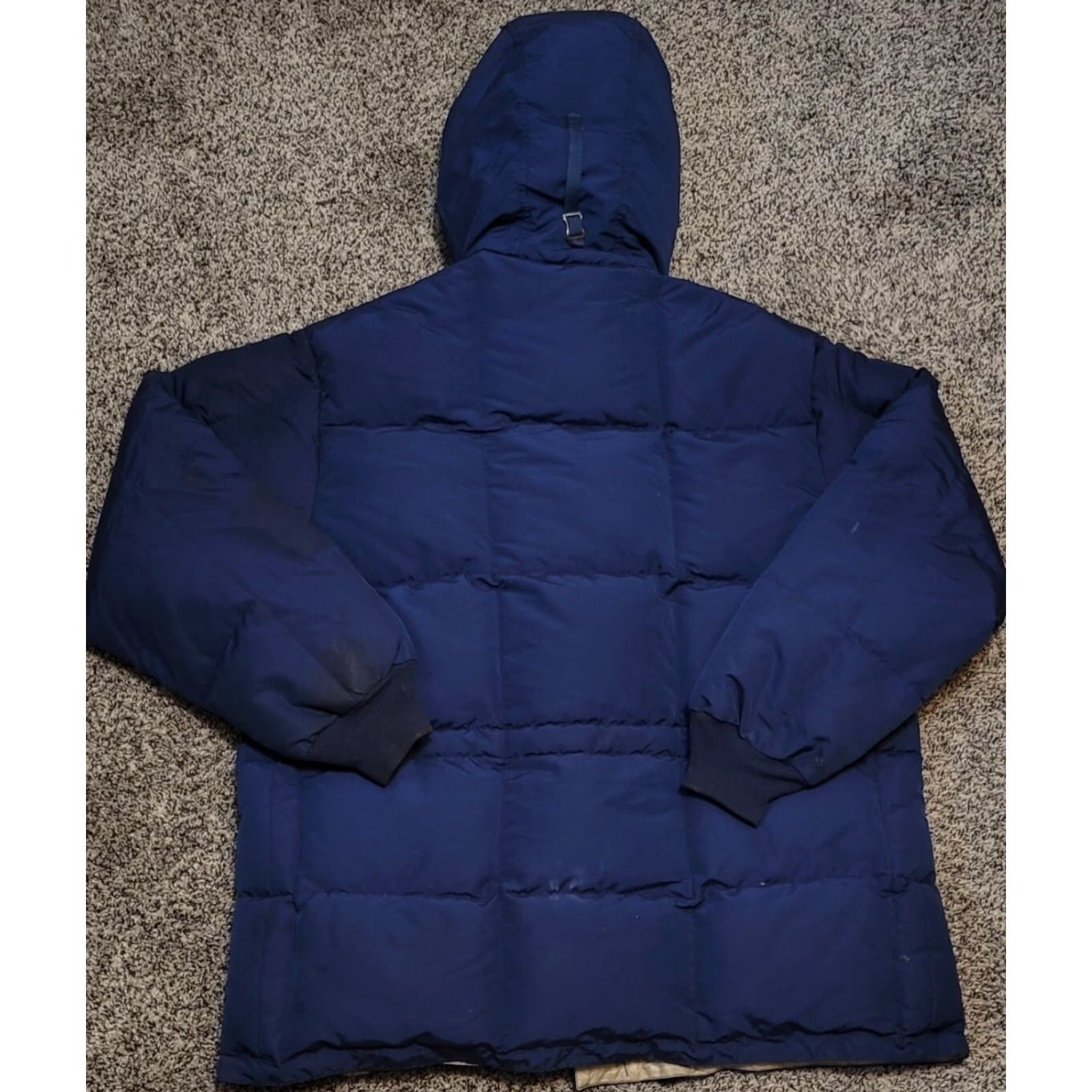 Eddie Bauer VINTAGE Eddie Bauer Puffer Jacket Mens Quilted Goose Down XL Blue Regular Size Jacket Jacket Size US XL / EU 56 / 4 - 2 Thumbnail