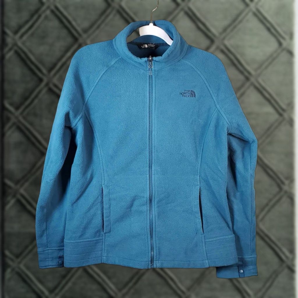 The North Face Full Zip Jacket Womens Polyester Large L Multicolor