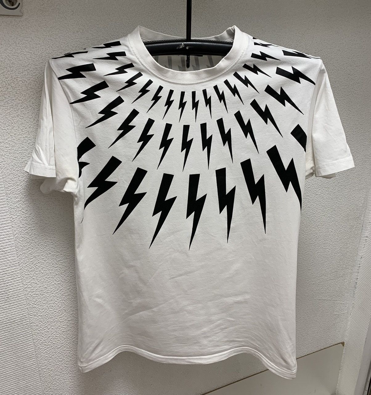 Neil Barrett white t-shirt Xl sz