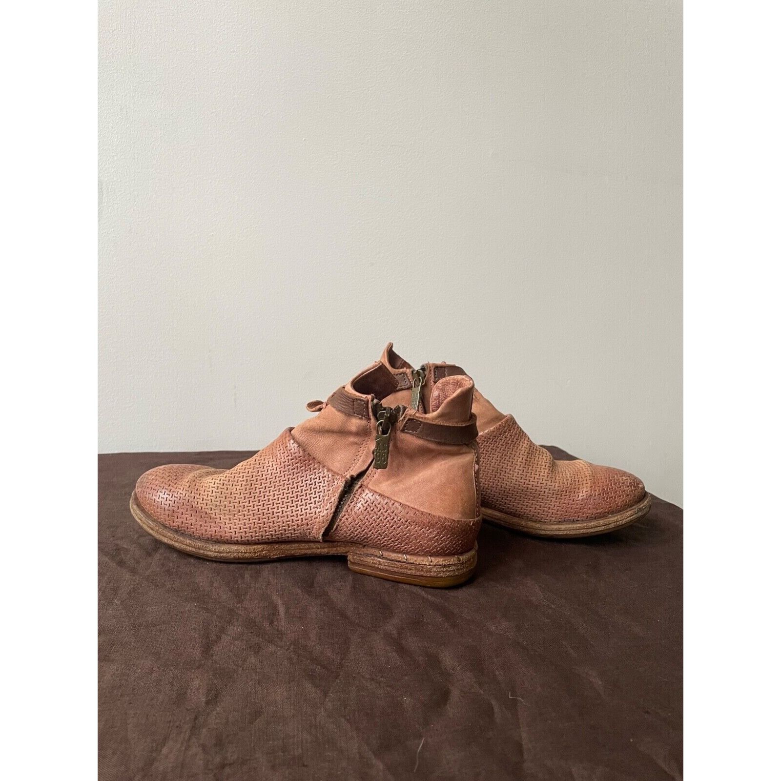 A.S.98 Air Step A.S. 98 Avant Garde Leather Boots 8253AC Size US 5.5 / IT 35.5 - 4 Thumbnail