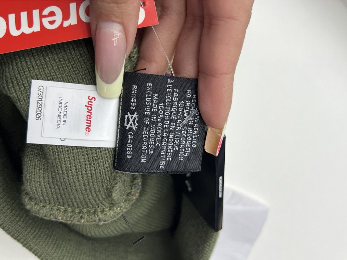 Supreme Supreme New Era Cursive Beanie Size ONE SIZE - 9 Thumbnail