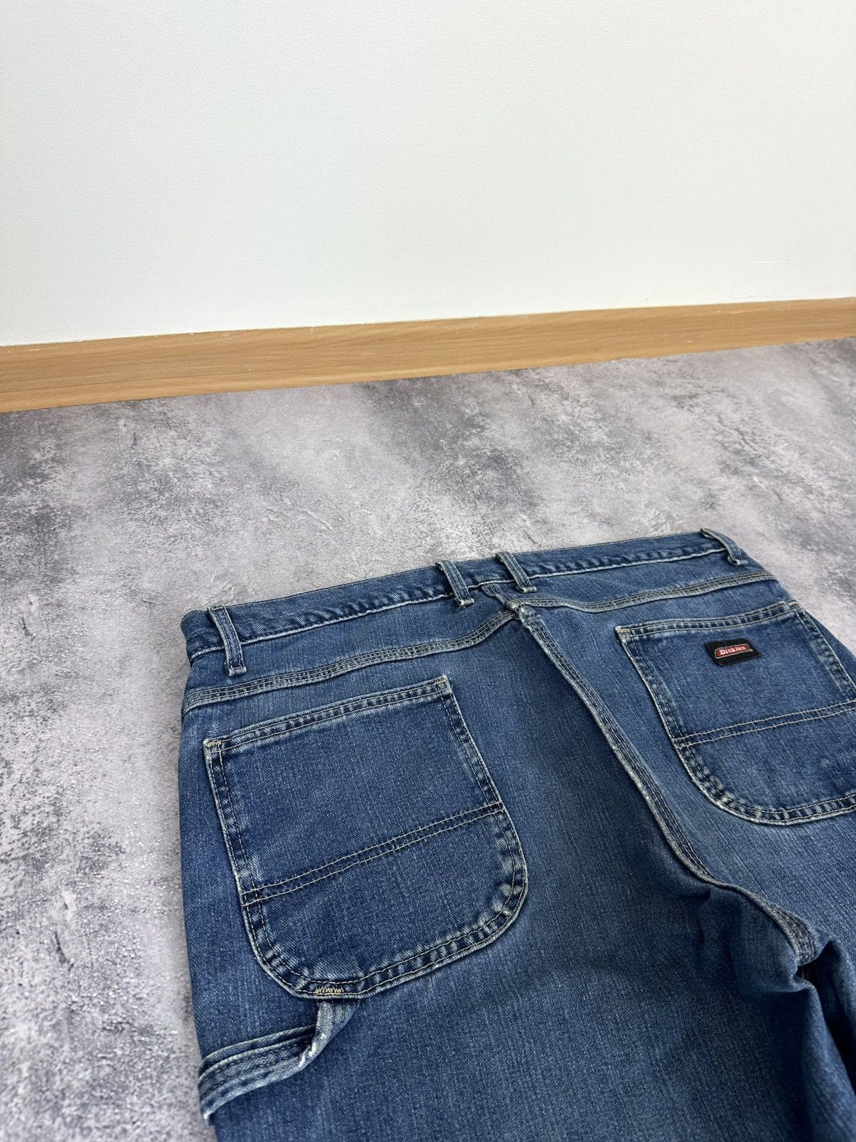 Dickies Vintage Dickies USA Denim Carpenter Baggy Y2K Work Pants Size US 40 / EU 56 - 6 Thumbnail
