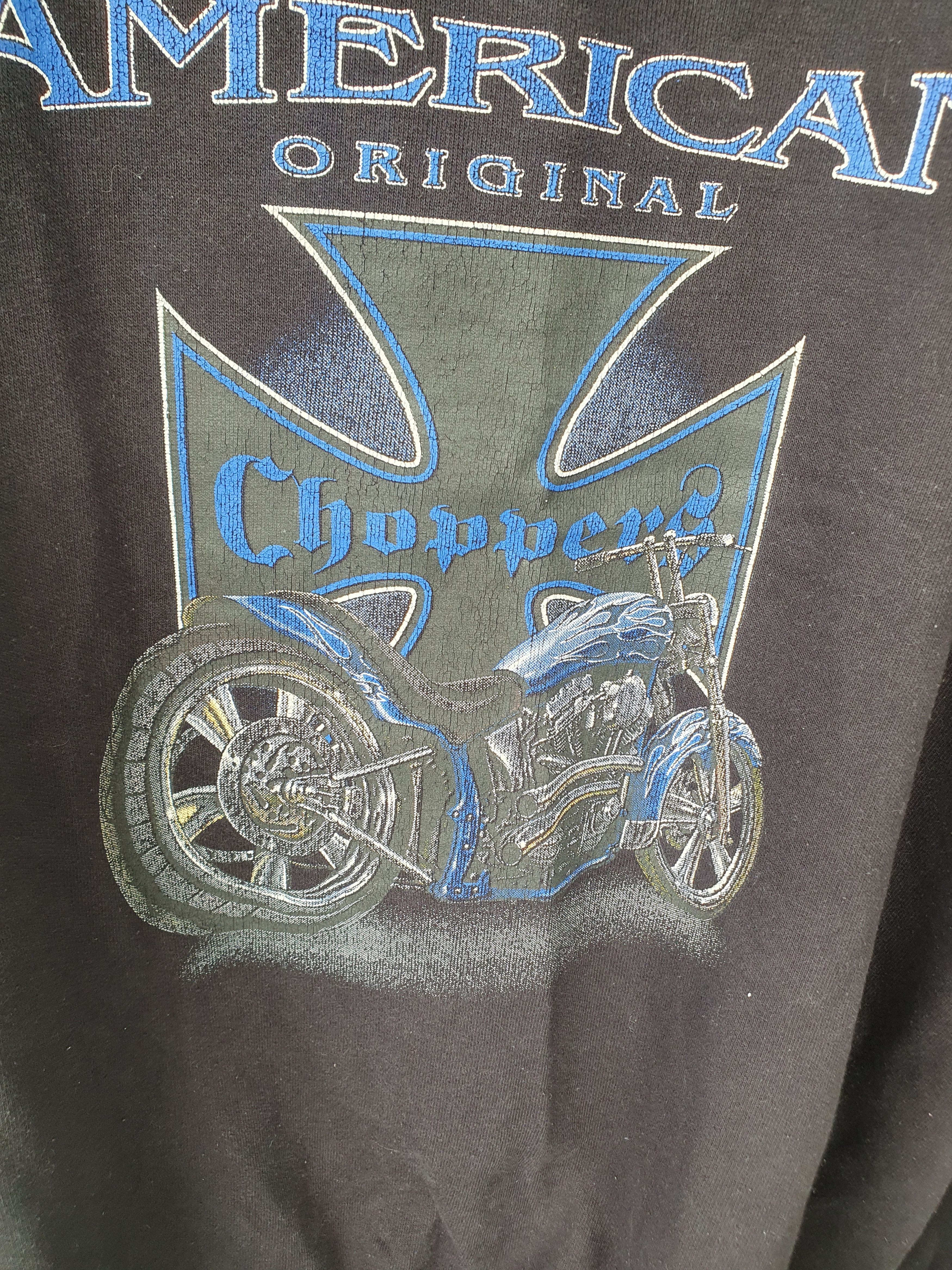 Vintage × West Coast Choppers American Chopper Y2K Faded sweatshirt sz XXL Size US XXL / EU 58 / 5 - 6 Thumbnail