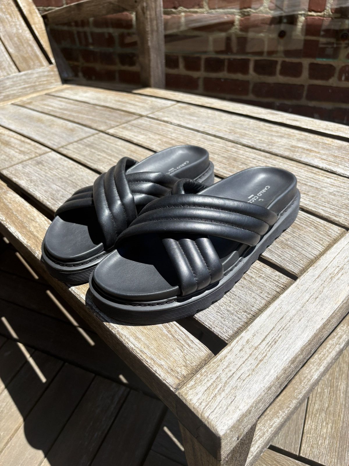 Other Italian leather sandals Size US 8 / EU 41 - 2 Thumbnail