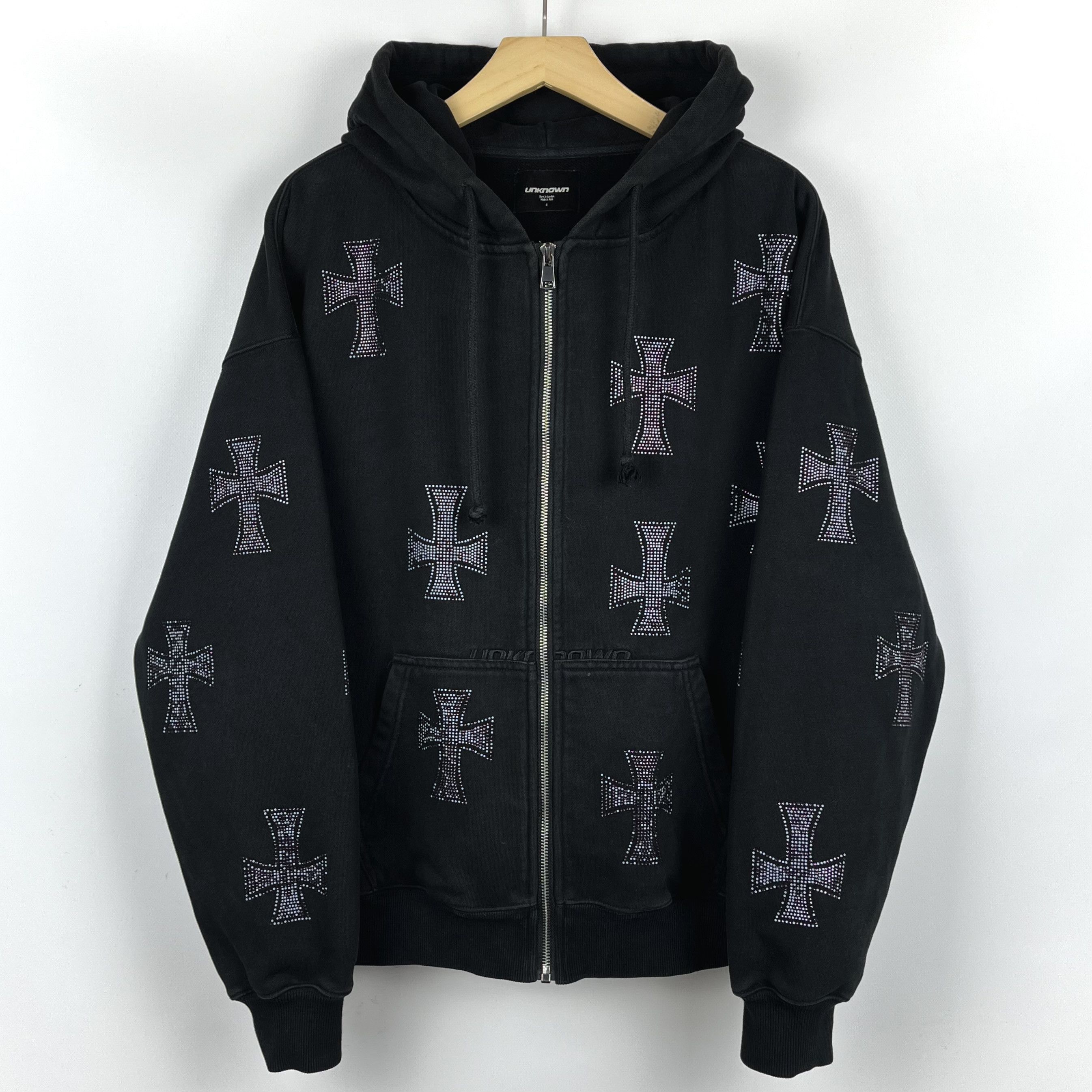 Unknown London Unknown London Zipper Hoodie | Grailed