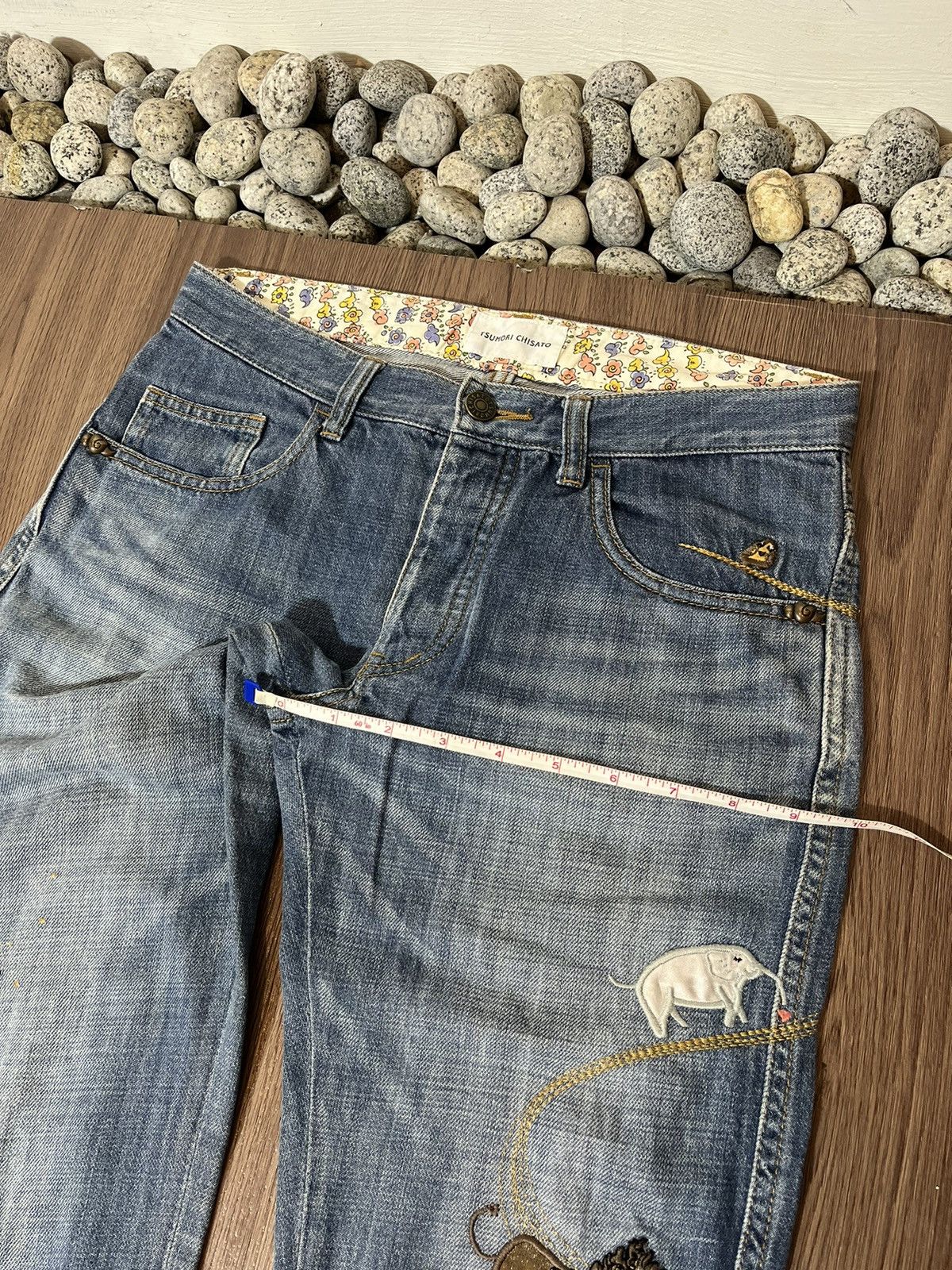 Issey Miyake × Tsumori Chisato Tsumori Chisato Animal Love Jeans Size US 29 - 17 Thumbnail