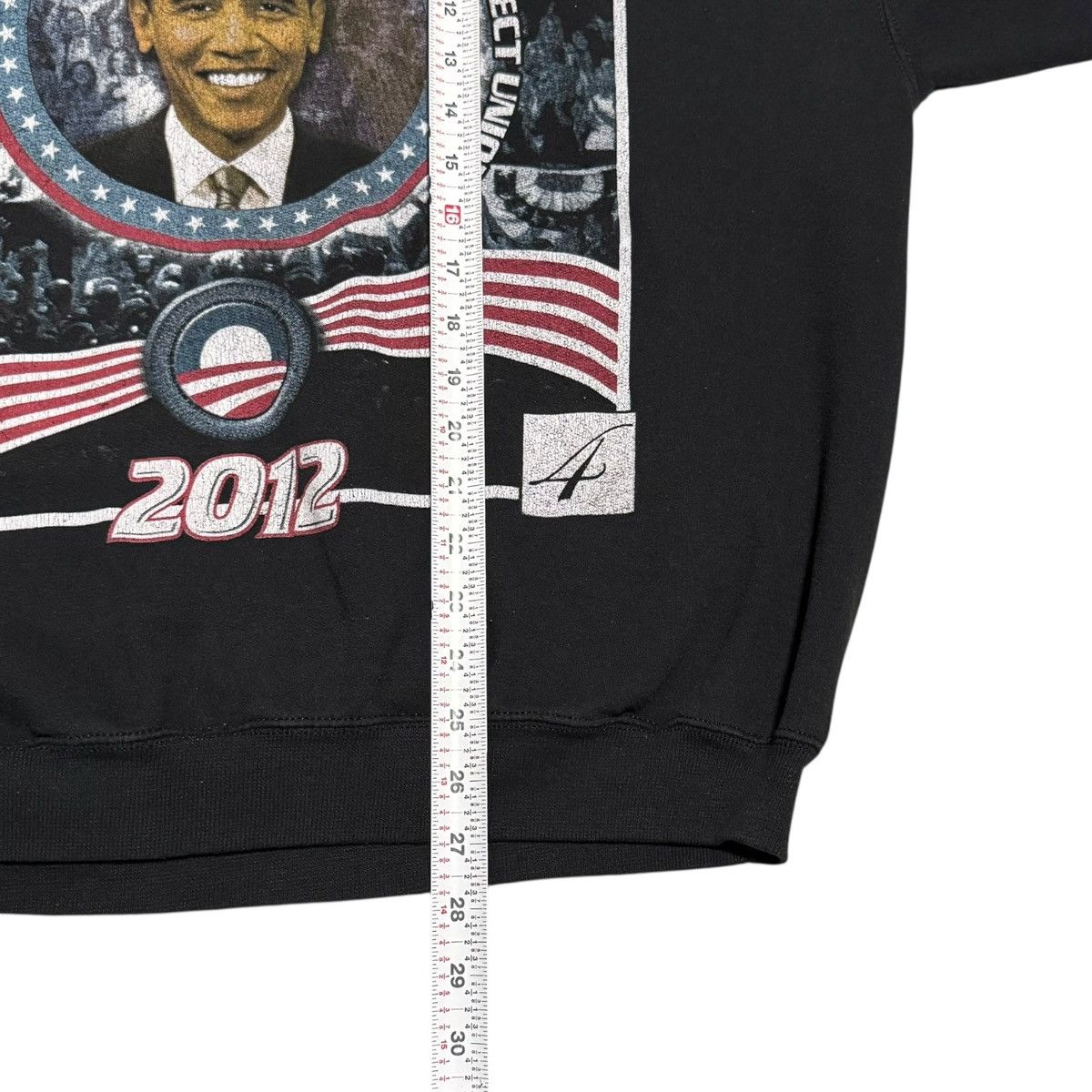 Jerzees 2012 Obama Martin Luther King Jr Campaign Sweatshirt XL Size US XL / EU 56 / 4 - 7 Thumbnail