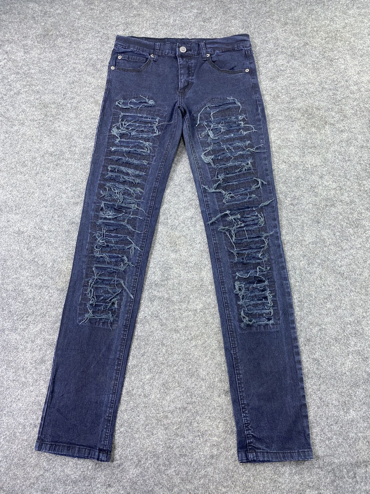 Cheap Monday × Japanese Brand Cheap Monday Japan Punk Stretchable Skinny Jeans -J1102 Size US 28 / EU 44 - 2 Thumbnail