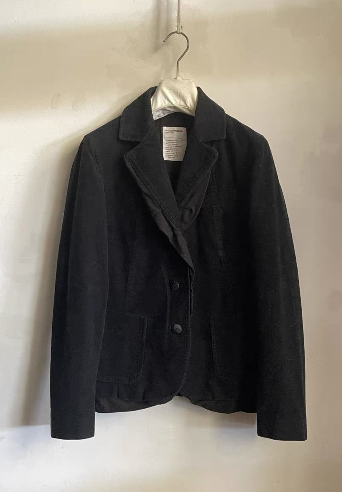 Hussein Chalayan Hussein Chalayan Velvet Suit Size 40R - 1 Thumbnail