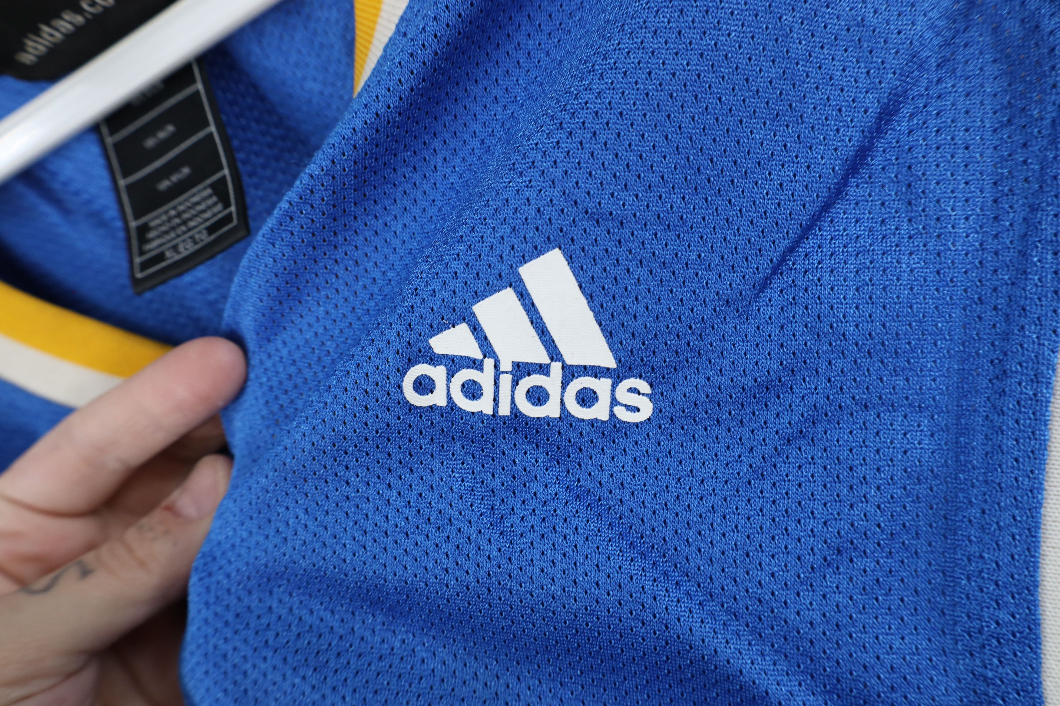 Adidas × Vintage Vintage Adidas Mesh UCLA Basketball Jersey Bruins Blue #1 Size US XL / EU 56 / 4 - 8 Thumbnail