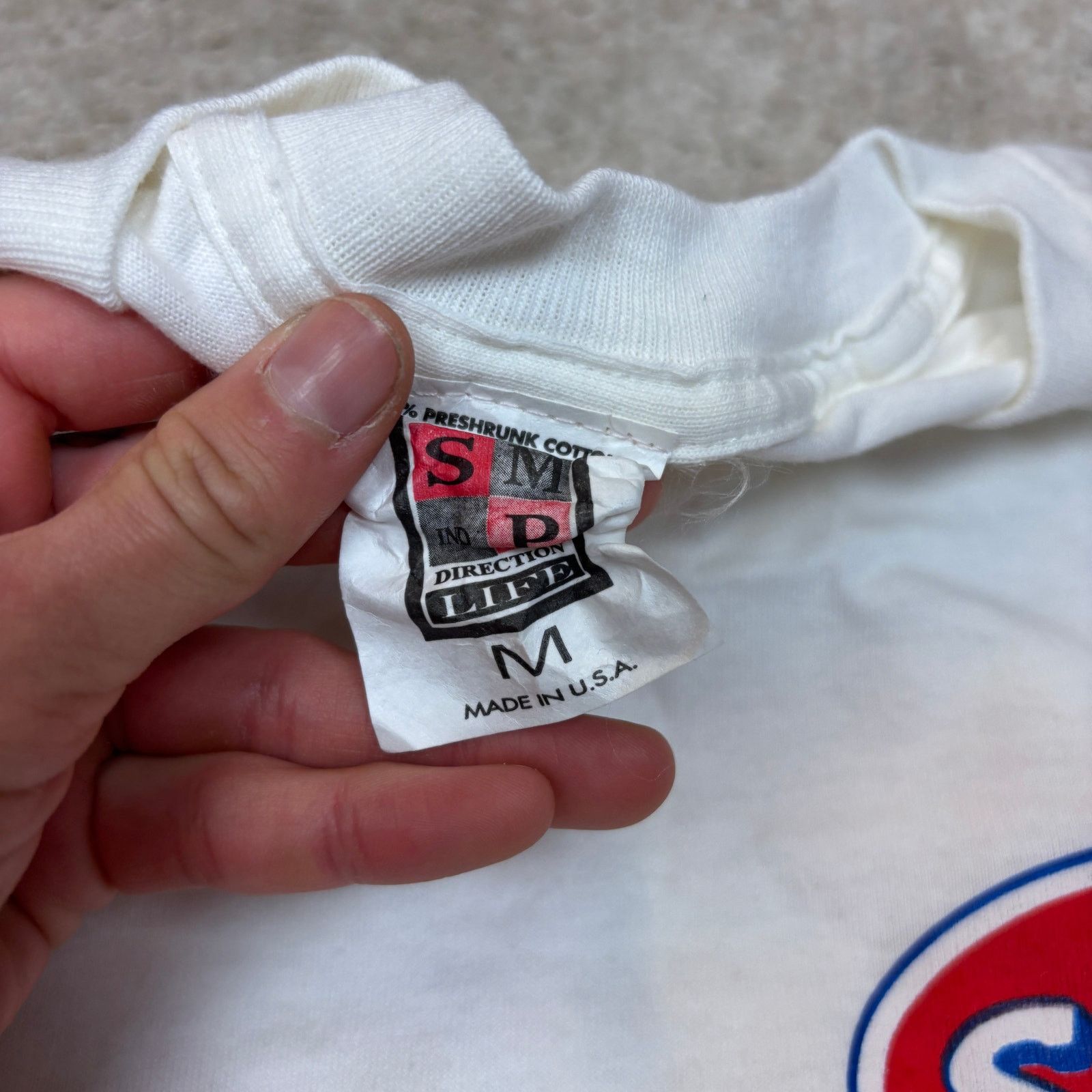 Vintage Vintage 90s SMP Skateboarding STP Parody Logo T Shirt M Size US M / EU 48-50 / 2 - 5 Thumbnail