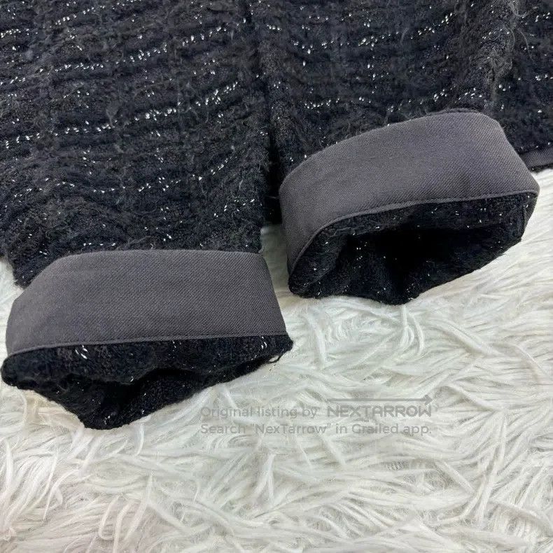 Comme des Garcons Comme Des Garcons Black Tweed Jacket Size S / US 4 / IT 40 - 5 Thumbnail